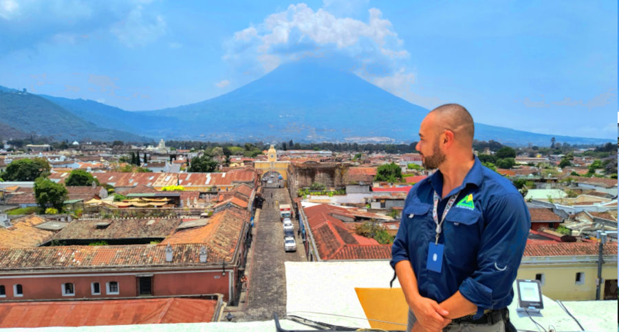 views from antigua Guatemala